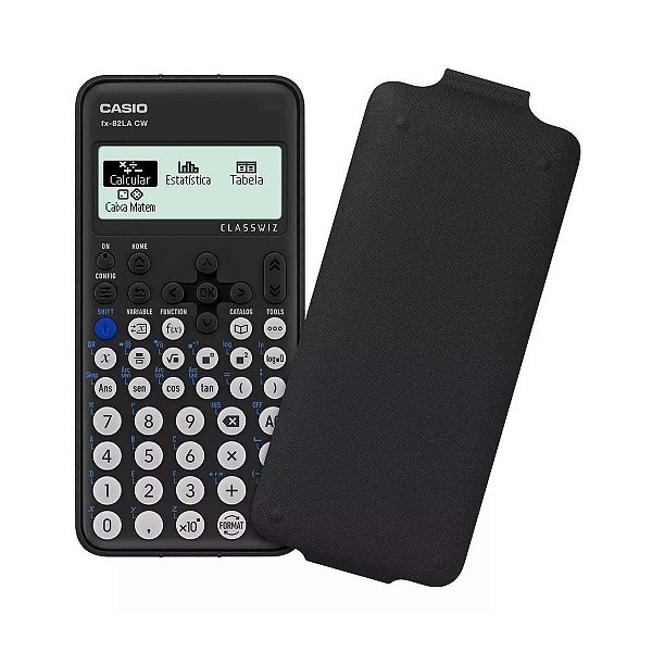 Calculadora Científica Casio 300 Funções fx-82LA CW - Preta