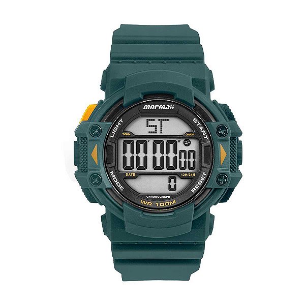 Relógio Masculino Mormaii Digital MO230200/8V Verde