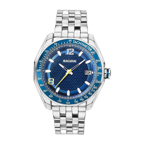 Relógio Masculino Magnum Analógico MA32176F - Prata