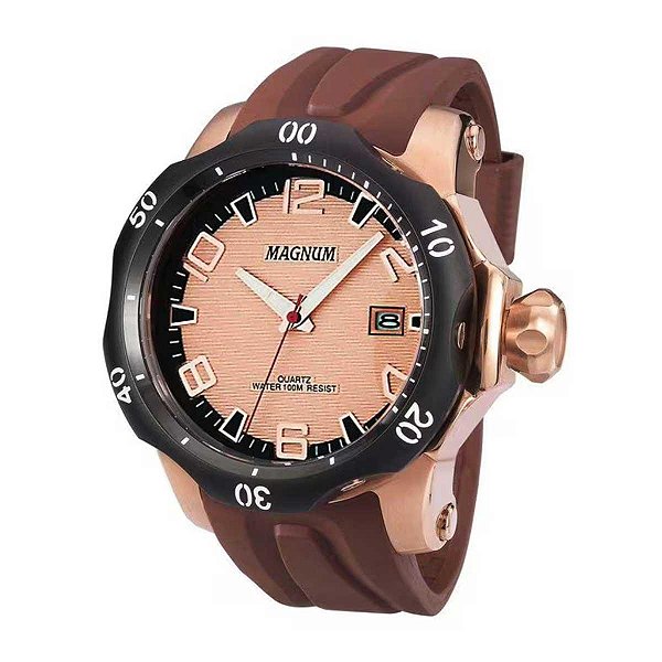 Relógio Masculino Magnum Analógico MA35173X - Rose