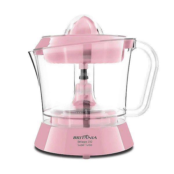 Espremedor de Frutas Britânia 35W Bellagio 350RS Rosa 220V