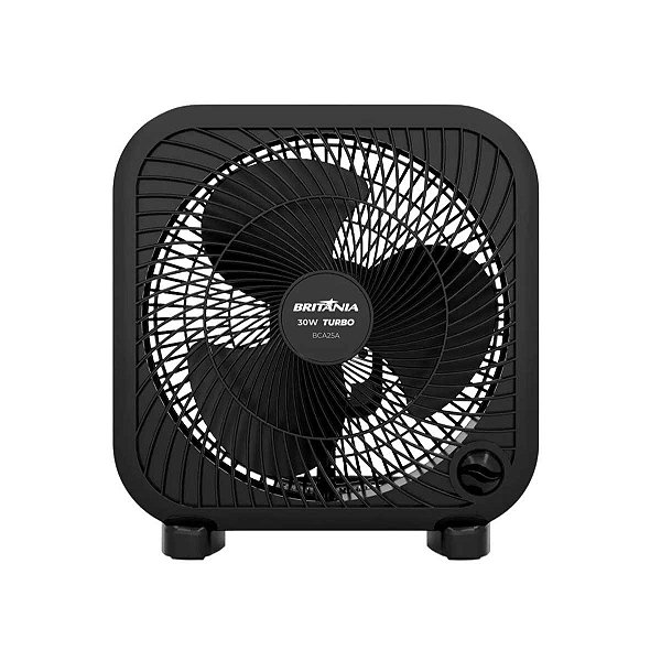 Ventilador Circulador Britânia 23cm 30W BCA25A Preto 127V