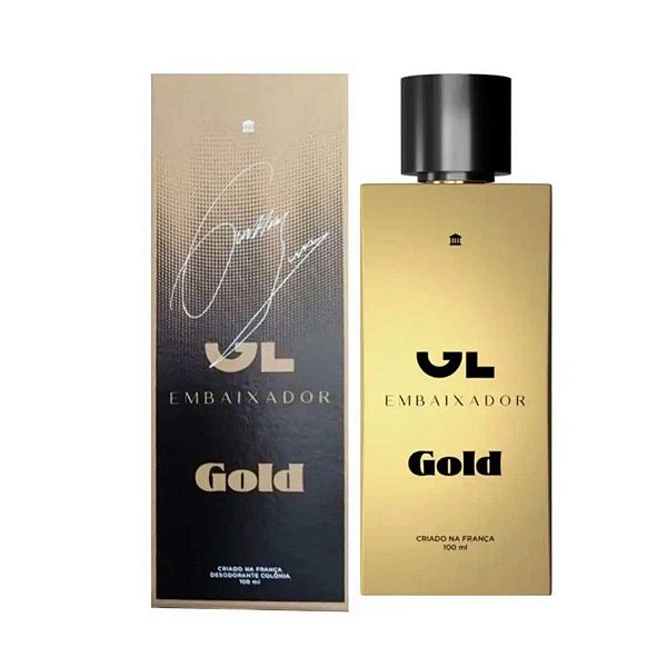 Perfume Masculino Gustavo Lima Embaixador Gold - 100ml