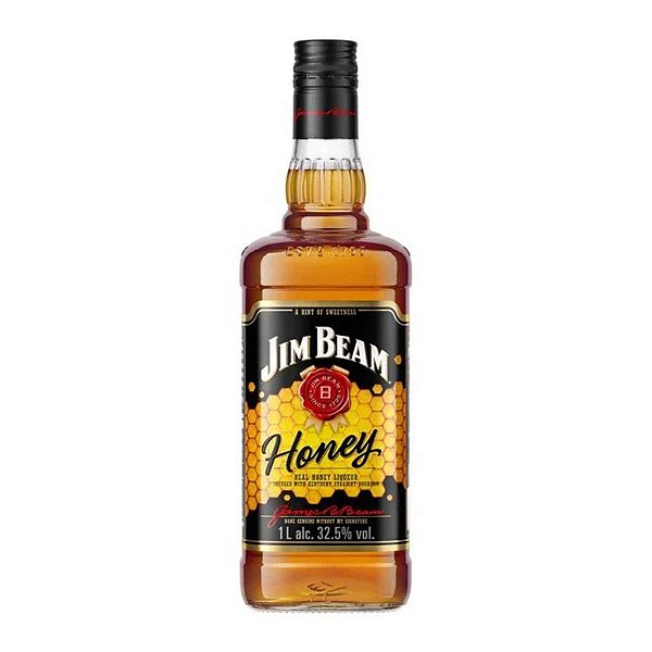 Licor Whisky Jim Beam Honey Sabor Mel  - 1L