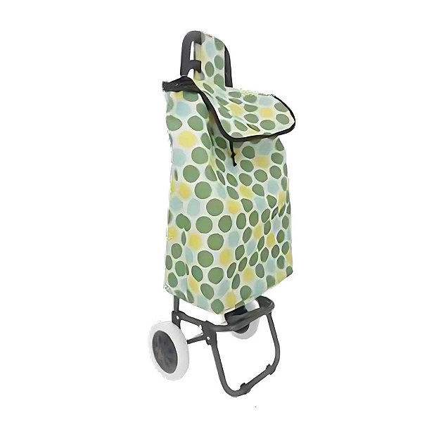 Carrinho de Compras Dobrável Mimo Style 30kg AR24124 Poa