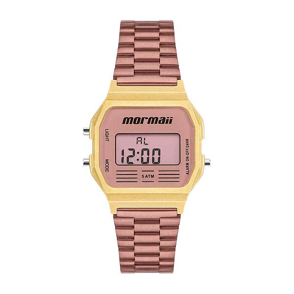 Relógio Feminino Mormaii Vintage MOBJ3808A/7J Rose E Dourado