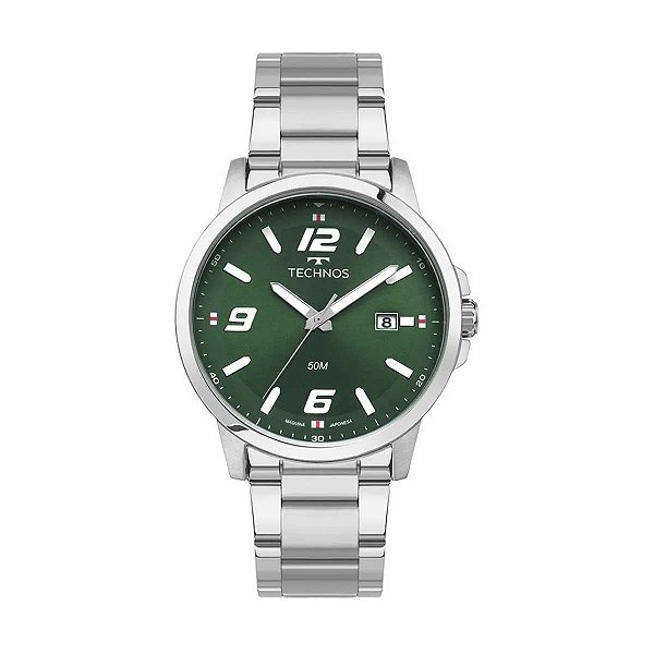 Relógio Masculino Technos Racer Analógico 2315LAV/1V Prata