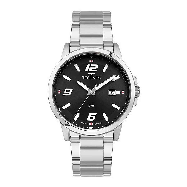 Relógio Masculino Technos Racer Analógico 2315LAV/1P Prata