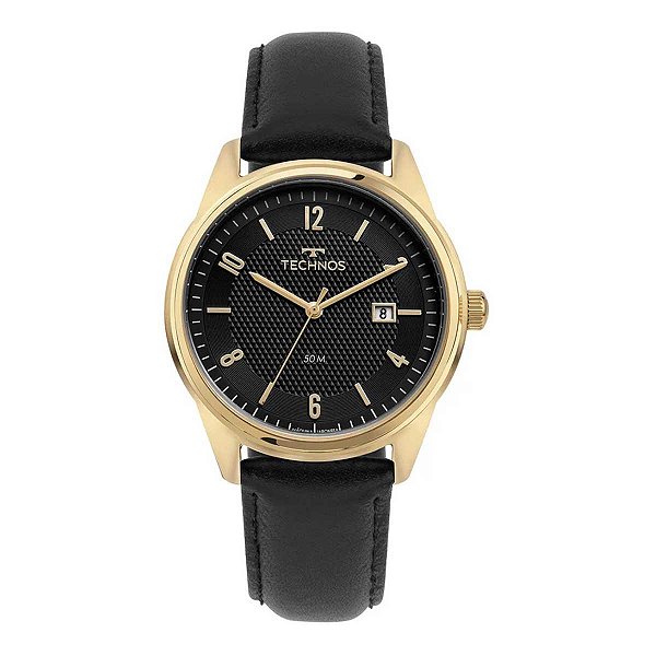 Relógio Masculino Technos Steel Analógico 2115TYF/0P Dourado