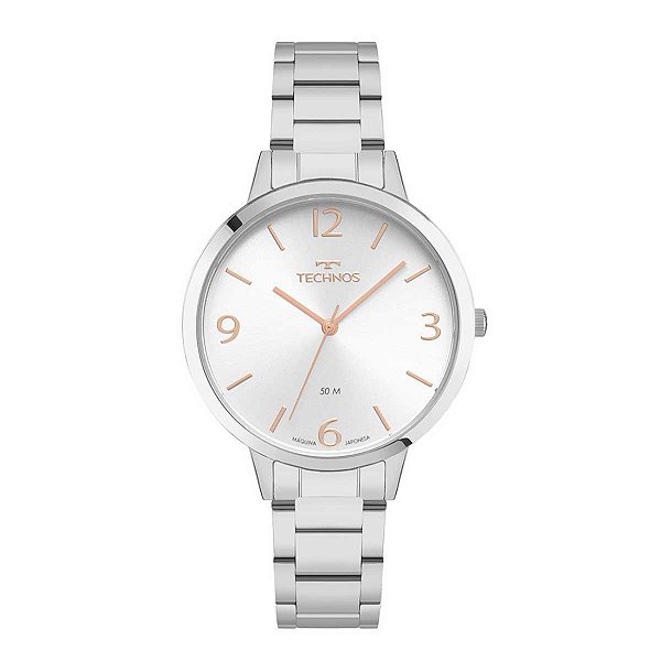 Relógio Feminino Technos Dress Analógico 2035NBD/1K Prata