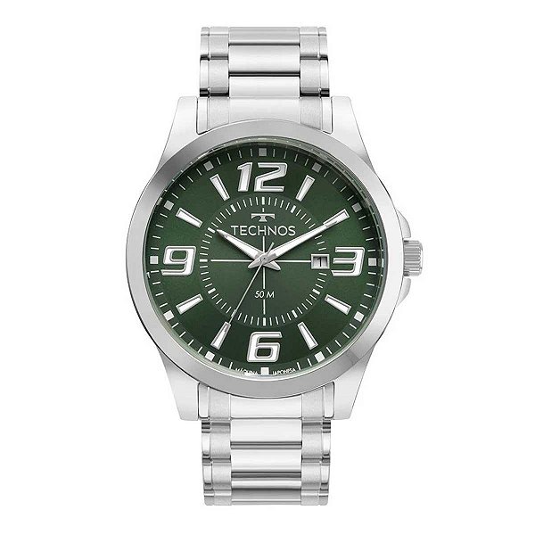 Relógio Masculino Technos Racer Analógico 2115KZZS/1V Prata