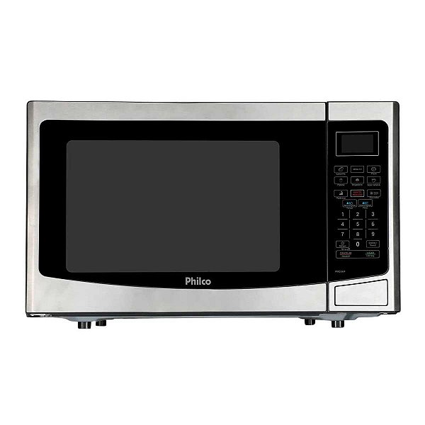Micro-Ondas Philco 34 Litros 1400W PMO34IP Inox e Preto 127V