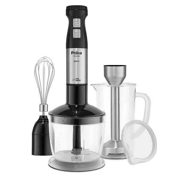 Mixer 3 em 1 Philco 1,2 Litros 800W PMX2000 Preto 127V