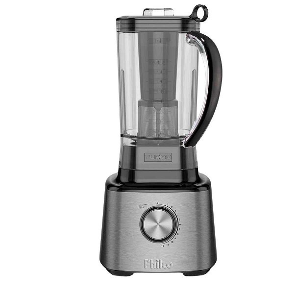Liquidificador Philco 3L 1400W PLQ2100PI Preto Inox 127V