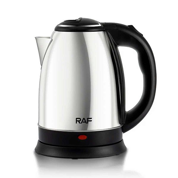 Chaleira Elétrica RAF 2 Litros 1500W Ref.7879 Inox 220V
