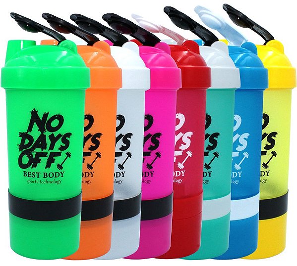 Coqueteleira 500ML ( 3 Doses ) - No Days Off