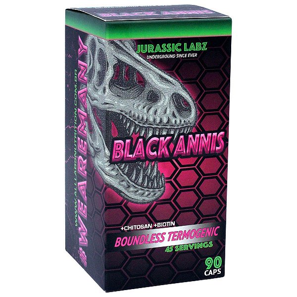 Black Annis (90 Caps Termogênico) Jurassic Labz