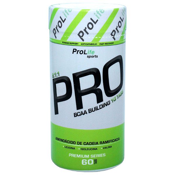 Bcaa Pro Building (8:1:1 - 60 Tabs) Pro Life Sports