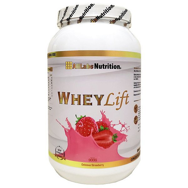 Whey Lift ( 900G - 3W Protein ) AllLabs Nutrition - AllLabs.Oficial