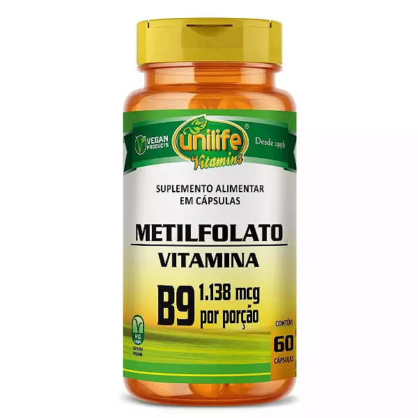 Vitamina B9 /(ácido fólico ou metilfolato)