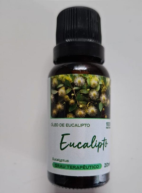 Óleo de Eucalipto 20ml (Grau terapêutico)- Produto 100% NATURAL