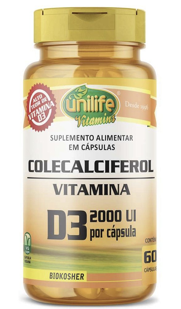 Vitamina D3 / Colecalciferol - 2000ui