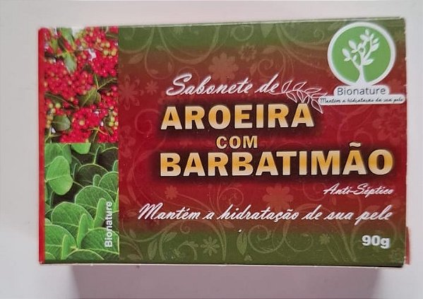 Sabonete de Aroeira com Barbatimão