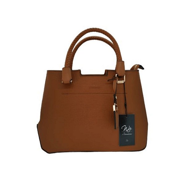 satchel bolsa brown