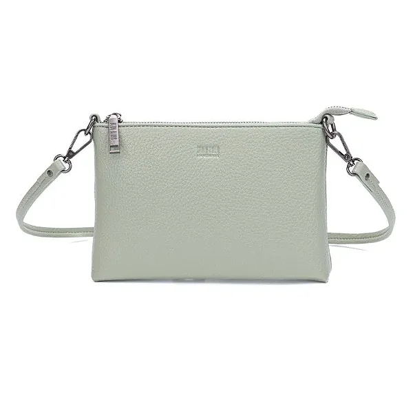 Bolsa Clutch Santa Lolla Verde Sage Floater Transversal