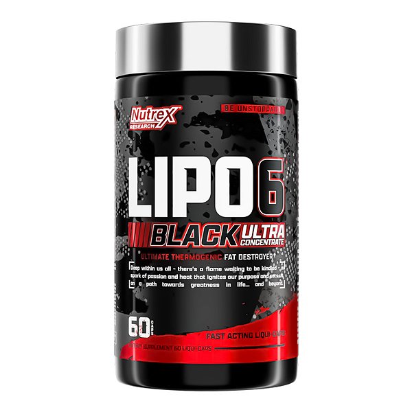 Lipo 6 Black U.C Importado (60 Cápsulas) - Nutrex