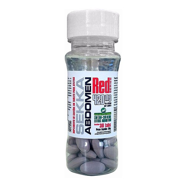 Sekka Abdomen Seca Barriga (30 Tabletes) - Red Series