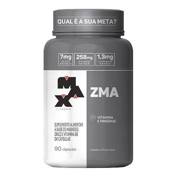 ZMA Max (90 Cápsulas) - Titanium
