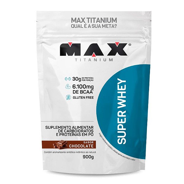 Super Whey (900g) Refil - Max Titanium