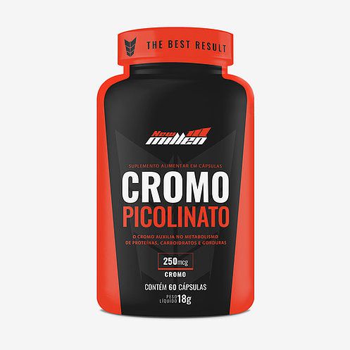 Picolinato de Cromo (60 Cápsulas) - New Millen