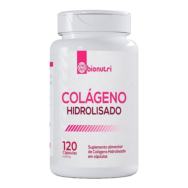 Colágeno Hidrolisado Bionutri 500mg (120 capsulas)