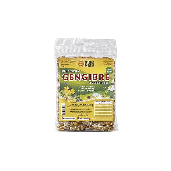 Bala de Gengibre