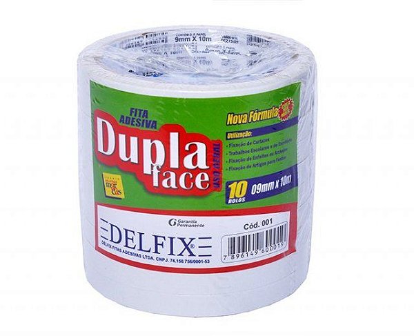 Fita Dupla Face Delfix 30m 9mm Encontro Das Fitas 7616