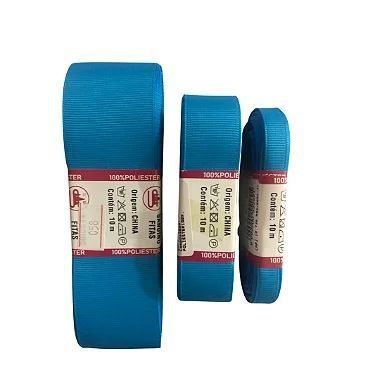 Fita Gorgorão Sanding Lisa Azul Celeste 58