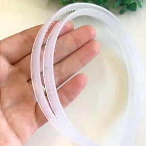 Tiara com Dentinho Inquebrável de Silicone 10mm