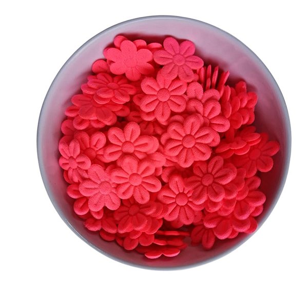 Flor Prensada - Rosa Neon