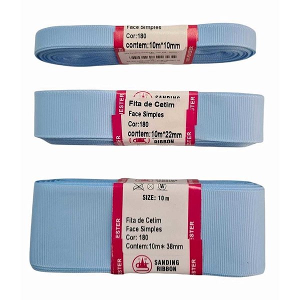 Fita Gorgorão Sanding Lisa Azul 180