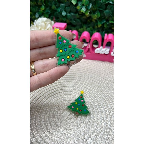 Aplique Emborrachado Árvore de Natal - Unidade