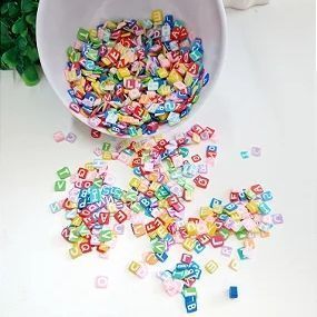 Alfabeto de Fimo 10g