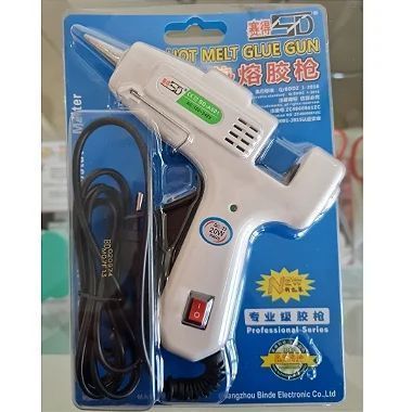 Pistola de Cola Quente - Bivolt 110-220v Pequena (bastão fino)