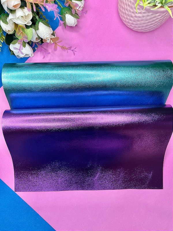 Lonita Metalizada 25x40cm (courino) - Unidade