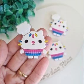 Aplique Emborrachado Cake (A Casa Mágica da Gabby) - Unidade