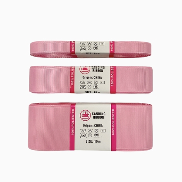 Fita Gorgorão Sanding Lisa Rosa 19 (Rosa Blush)