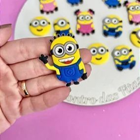 Aplique Emborrachado Minions Dave - Unidade