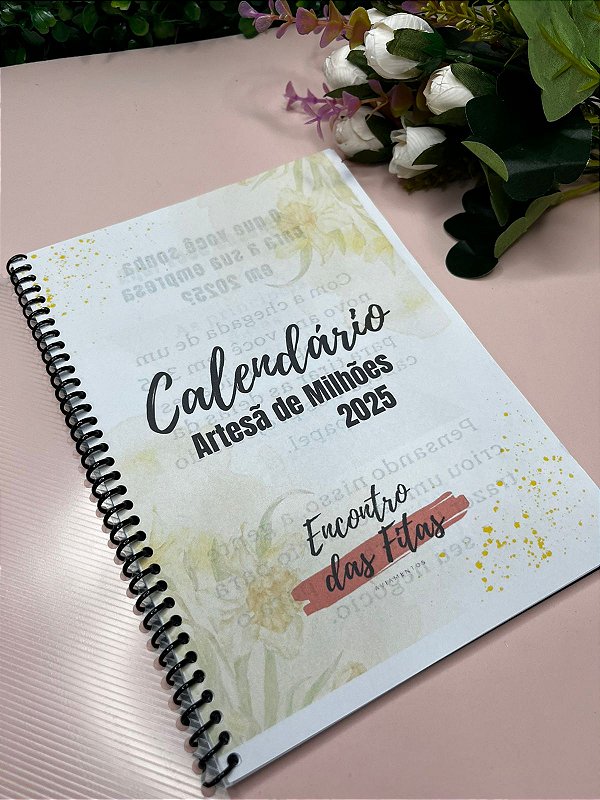 Calendário Artesã de Milhões Impresso 2025