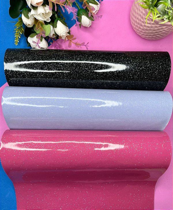 Lonita de Verniz com Glitter 25x40cm - Unidade